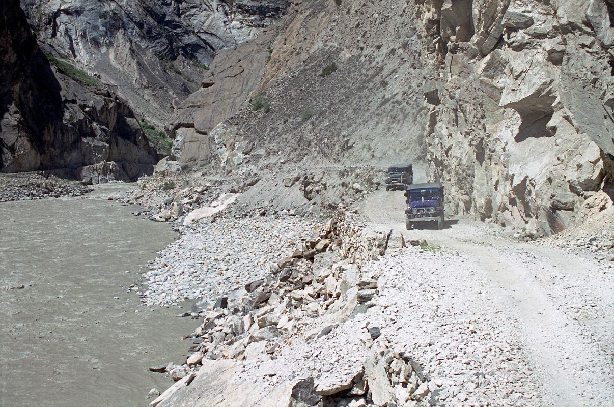 07 Driving Through The Braldu Gorge On The Road To Askole